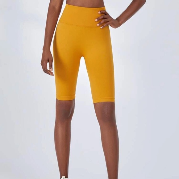 SEXY HIGH WAIST SCRUNCH BOOTY BIKER SHORTS NEW - Picture 4 of 6